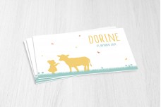 Meisje met koetje